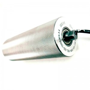 50/60 Miniaturní střídavý elektrický váleček AC Motor Motor Linenerezová válcová hřídel válcového dopravníku