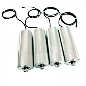 Elektrický válec vestavěný motor AC 220V 380V DC 24V 48 V znerezové ocelina energetickém kaučukovém válce