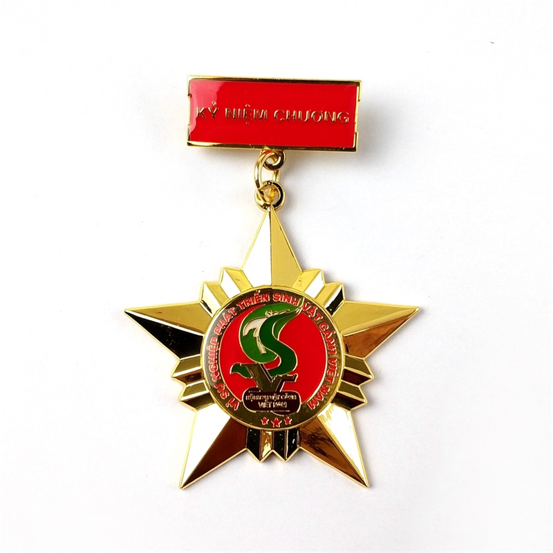 Custom Medalla Medallion Die Cast Metal Badge 3D Activity Medaile a ocenění medaile s stuhou
