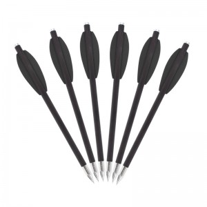 Elongarrow 119612-04 Pistol Crossbow Bolts s 2ks černé barvy šipky lopatky