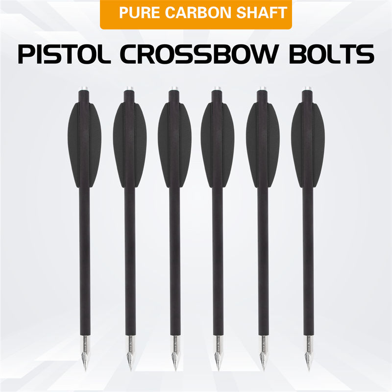 Elongarrow 119612-04 Pistol Crossbow Bolts s 2ks černé barvy šipky lopatky