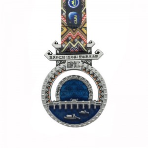 Vynikající kvalita vlastní kovové běžecké medaile pro maratónské sportovní události Soft Medamel Medallions