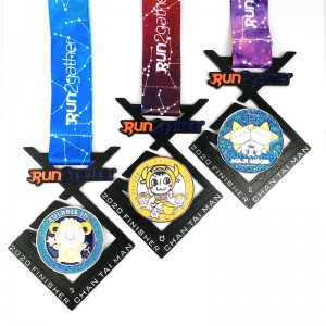 Velkoobchod bez minimálního řádu smaltovaných maratónských medailí