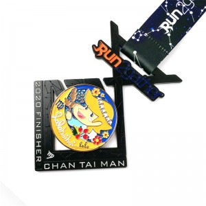 GAG velkoobchodní vlastní logo design kovové slitiny běží maraton sportovní čestná medaile