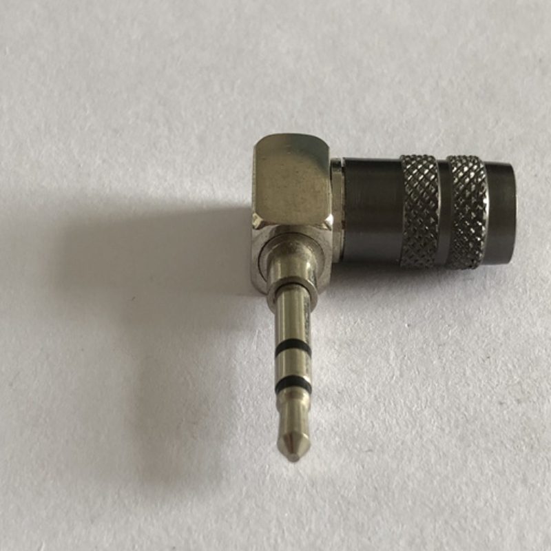 Třístupňová zásuvka pro sluchátka bez pájky 2,5 mm stereofonní zvuková zástrčkana kabel adaptéru terminálu 3P