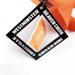 Přizpůsobená atletická spinningová medaile velkoobchodní medaile za cenu sportovního maratonu