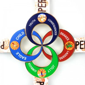 Cheap Custom Metal Awards Combination Medaile