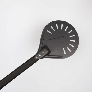 7inc 8inch 9inch Perforovaná hliníková pizza otáčení peel pizza Turner Round Pizza Peel