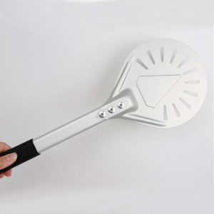 Revit montáž 7inch/8inch/9inch Perforované hliníkové pizza Peel Pizza Shovel Pizza Spatula pizza pádlo