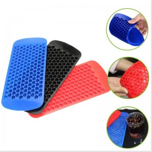 Silicone Mini Ice Cube Miske, 150 kusů ve tvaru srdce Rozdrcené ledové formy Snadné uvolňování malých kostek ledu pro chlazení koktejly whisky, kuchyňské gadgety stohovatelné podnosyna ledové zásobníky, mrazničky speciál...