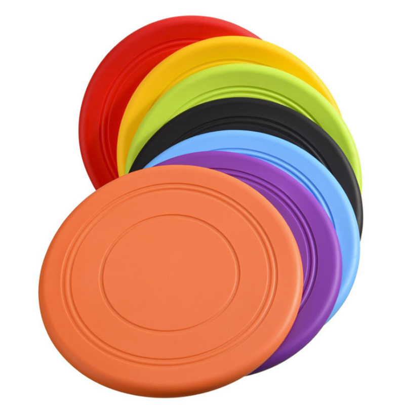 Psí létající disk Silikonový štěňátko Flyer Toy Soft Dog Floating Saker Nezměnit REACE Rychlejší trénink Interaktivní hračky pro malé střední psí štěňátko venkovní sportovní hračky