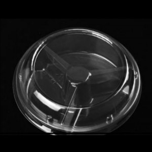 Tři-Copartment Fresh-cut Fruits Box Dole 205*122*58 mm HJ-160