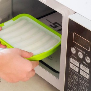 Plísně s křemíkovou klobásou pro domácí párky v rohlíku, kutilské rohlíky, BPA, peci a mikrovlnné bezpečné formy hot dogů