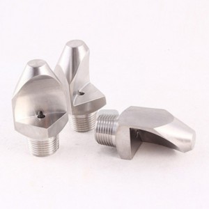 Nerezová ocel Úzký úhel ploché čisticí trysky ventilátoru