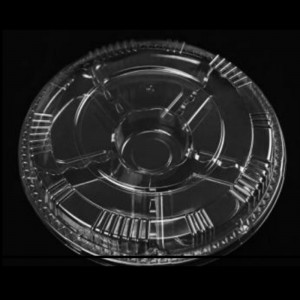 Šest-compartment Fresh-cut Fruits Box Lid 290*195*75 mm HJ-6F320