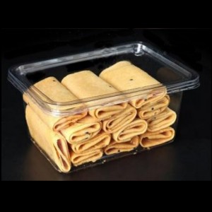 Sušená ovoce a ořechová krabička bez víka 175*125*72 mm HGF-PR1000