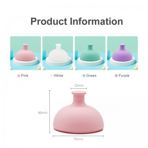 Silicone Baby Belch Patter, Children\'s Belch Flatus Flipping Tool, Baby Palm Cup Massager, zdravý, ekologicky šetrný a snadno čistý