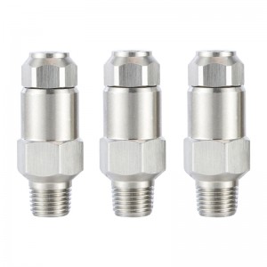 Hydraulická atomizační tryska znerezové oceli Vlhkát tryska LNN Atomizující jemná mlha Spray tryska atomizační tryskana rozprašování