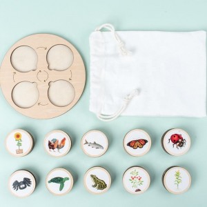 Dřevěné osvícení děti \\\\\\\\\\\\ s hračkami DIY YIZHI PUZZE