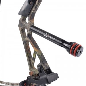 240047 6 palců čistý hřídel tlumiče uhlíku pro složený luk