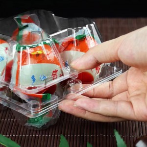 Kachní vaječný podnos 130*130*75 mm 4 drážky