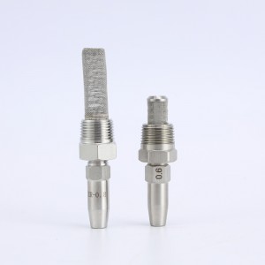 Výkonná kapalná sloupcová sprejová tryská tryská stroj řezaná hrana vodovodní trysky jehly