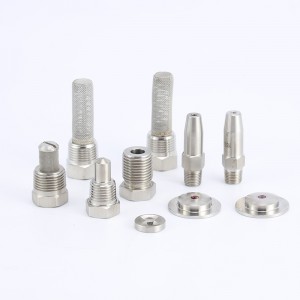 Výkonná kapalná sloupcová sprejová tryská tryská stroj řezaná hrana vodovodní trysky jehly