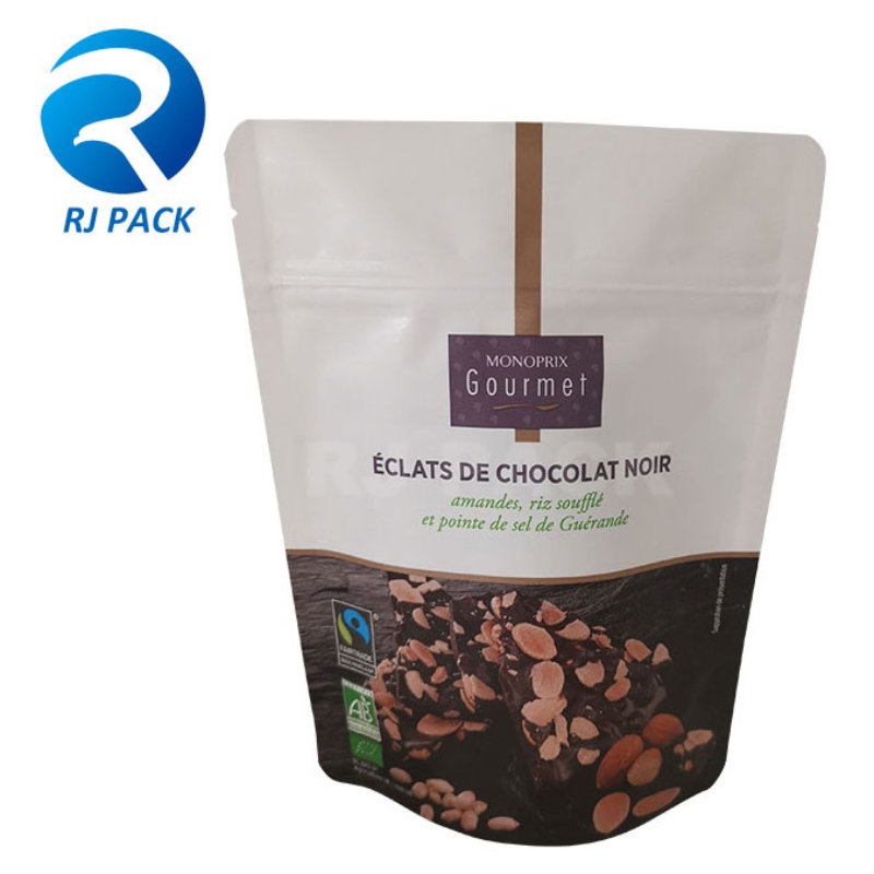 Digitální tisk Kraft Doypack se zipem