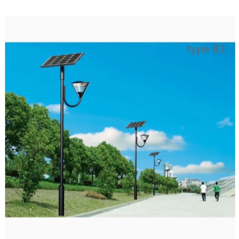 Solární LED zahradní dvorek světla typu B série