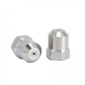 Nerezová ocel mosazná voda čištění prachu ovládání prachu Tryska pevná látka