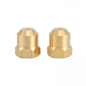 Nerezová ocel mosazná voda čištění prachu ovládání prachu Tryska pevná látka