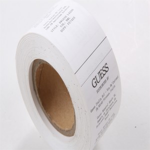 Vysoce kvalitní potištěná přepravní značka