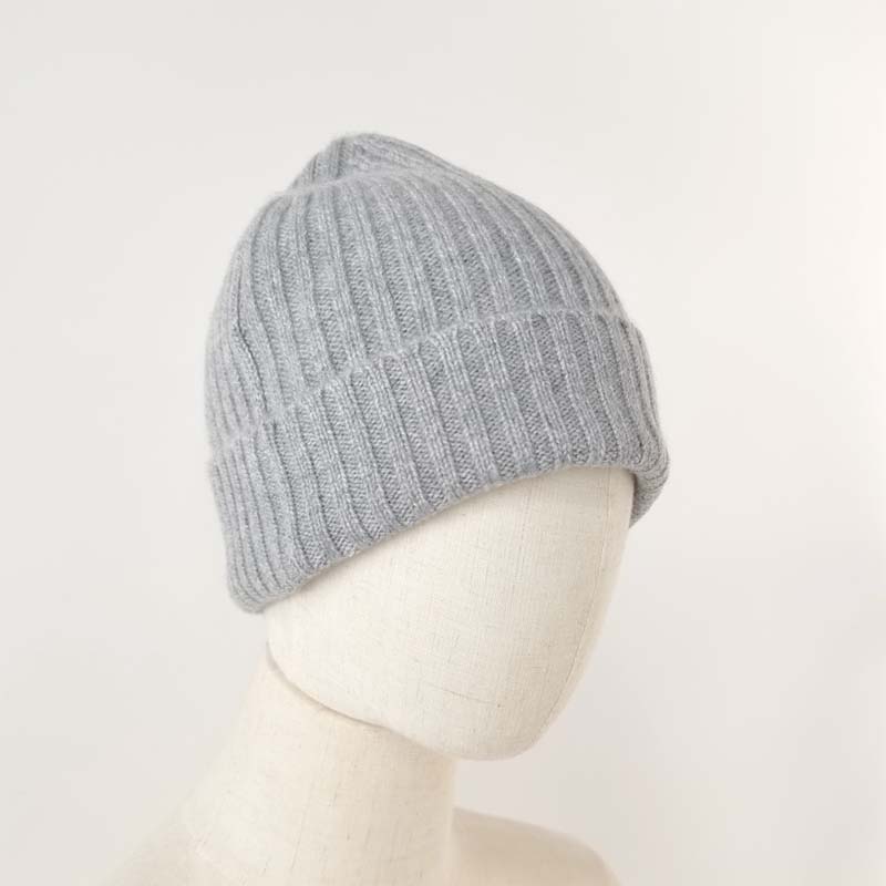 Módní pletená klobouk s tiskem loga, velkoobchodní vlastní zimní klobouky pletené ženské čepice Beanie