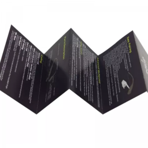 Skládací příručka k výuce produktu