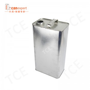 Čtvercový obdélníkový plechový kontejner může pro lepidlo/engine olej/machine olej/solvent/paint balení