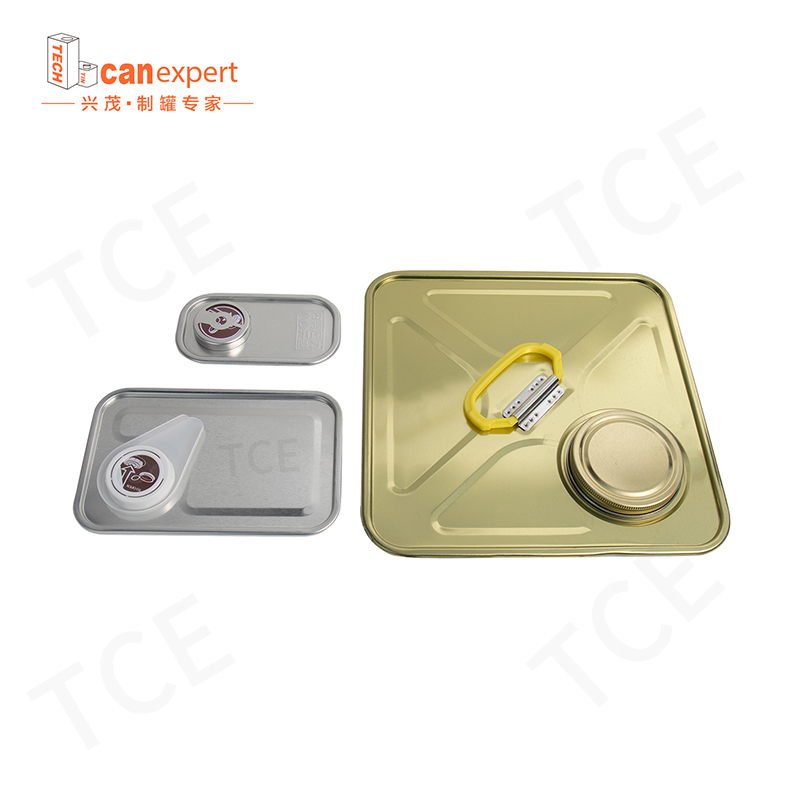 TCE-toctory Hot Sale 1Laccessories of Quadrát Tin Cans 0,23mm plechovky plechovek