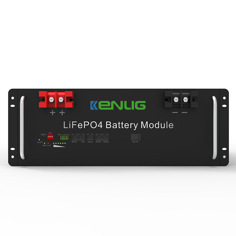 51.2V 100/150/200AH LifePO4 LITHIO ION BATERIE STORAY SYSTÉM V SOLÁRNÍCH SYSTÉMU