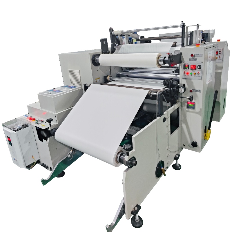 SM750C-J BOPP tepelný laminovaný film oboustranný laminátový stroj (elektromagnetický typ vytápění)