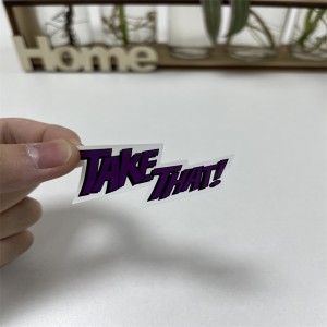 Kreslené anime barevné samolepky