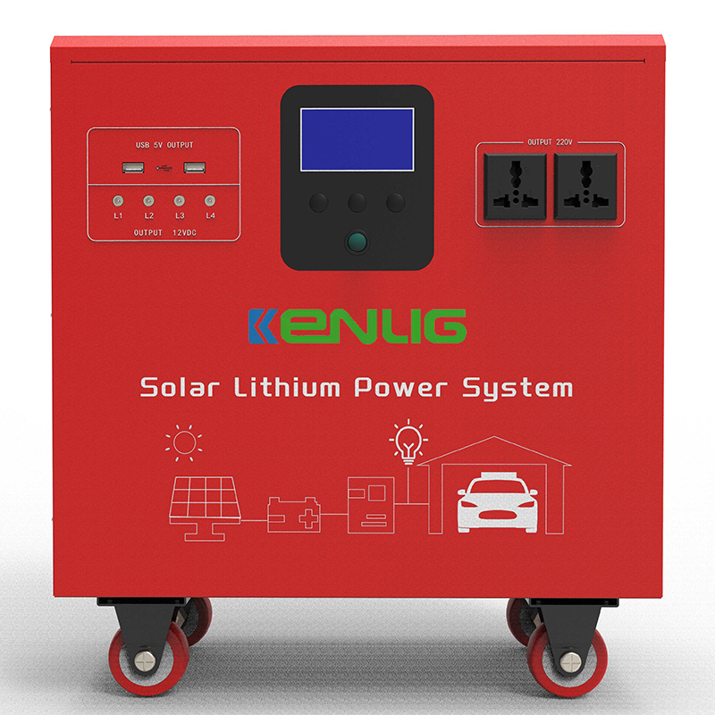 Kenlig Outdoor Portablenapájení Snadné pohybující se LifePo4 lithium-ion baterie 12.8V 100AH ​​200AH 300AH BATERIE S BMS BMS