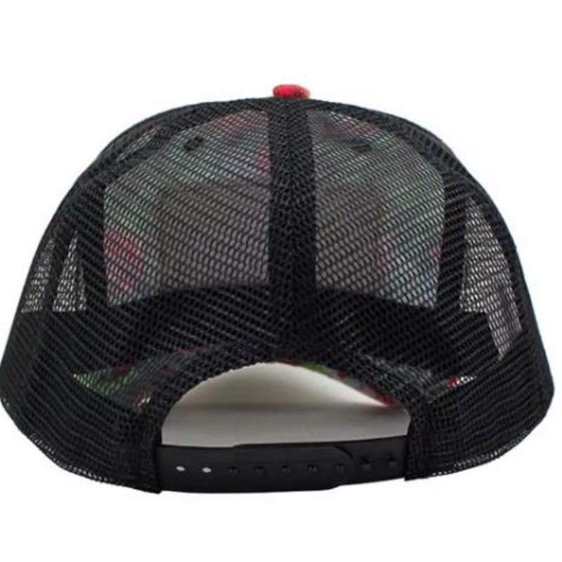 Přizpůsobená tištěná látka 5 panelového pletiva Trucker Hat