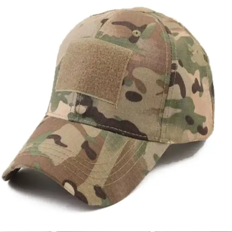 Velkoobchodní kutilská design háček a smyčkanáplast maskovaná klobouk camo camo camo