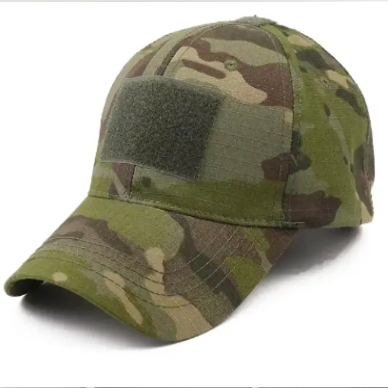 Velkoobchodní kutilská design háček a smyčkanáplast maskovaná klobouk camo camo camo