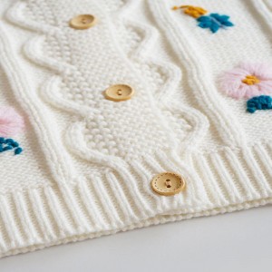 Děti pletené svetr s dlouhým rukávem s dlouhým rukávem