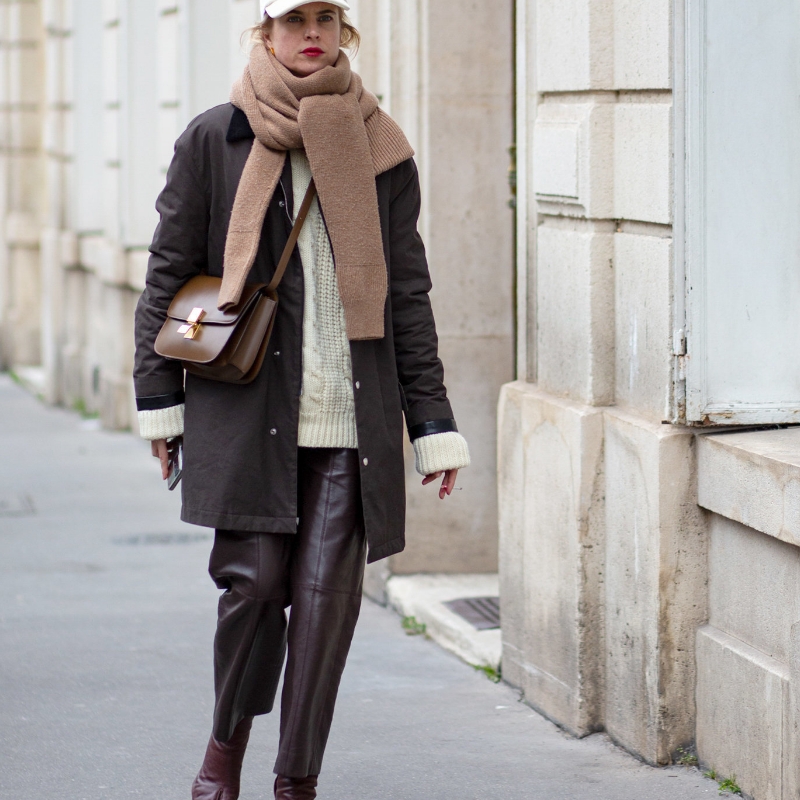 Styling shawl přes příležitosti/basic Wear/street Photography/2023-24 podzim zimy