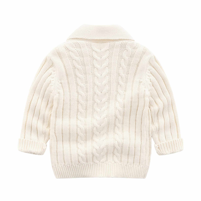 Podzimní zimní kojence Batole Ribbed Clothing Kid Kid Curtigan Children Knite Girl Boy Baby Svetters