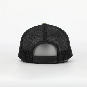 Velkoobchod vlastní dospělé 6 panelů Koženánáplast Logo Low Profile Richardson 112 Gorras Mesh Snap Back Trucker Cap Hat Hat