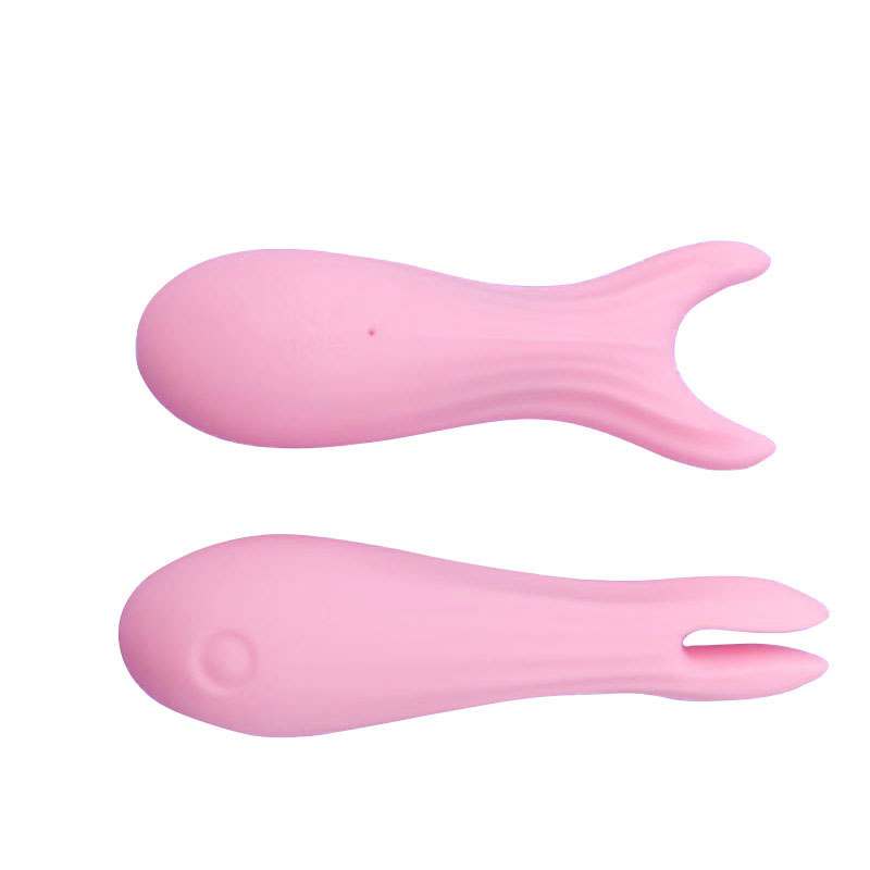 Adult Sex Toy Vibrační kopí vibrátor hůlka (růžová malá rybí vidlička)
