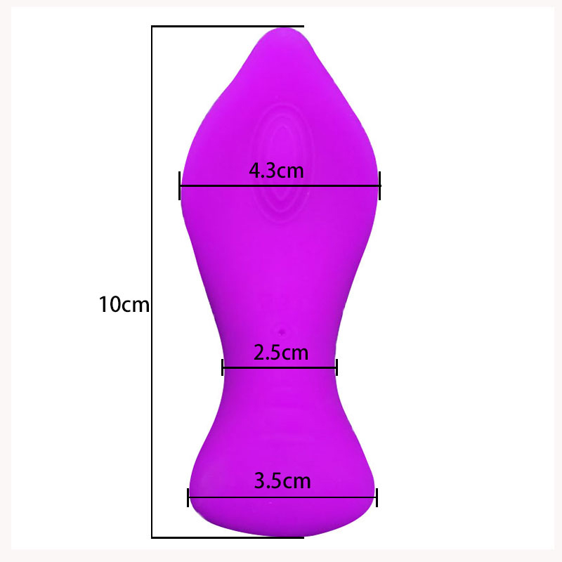 Adult Sex Toy Vibrační kopí vibrátor hůlka (fialový jazyk)