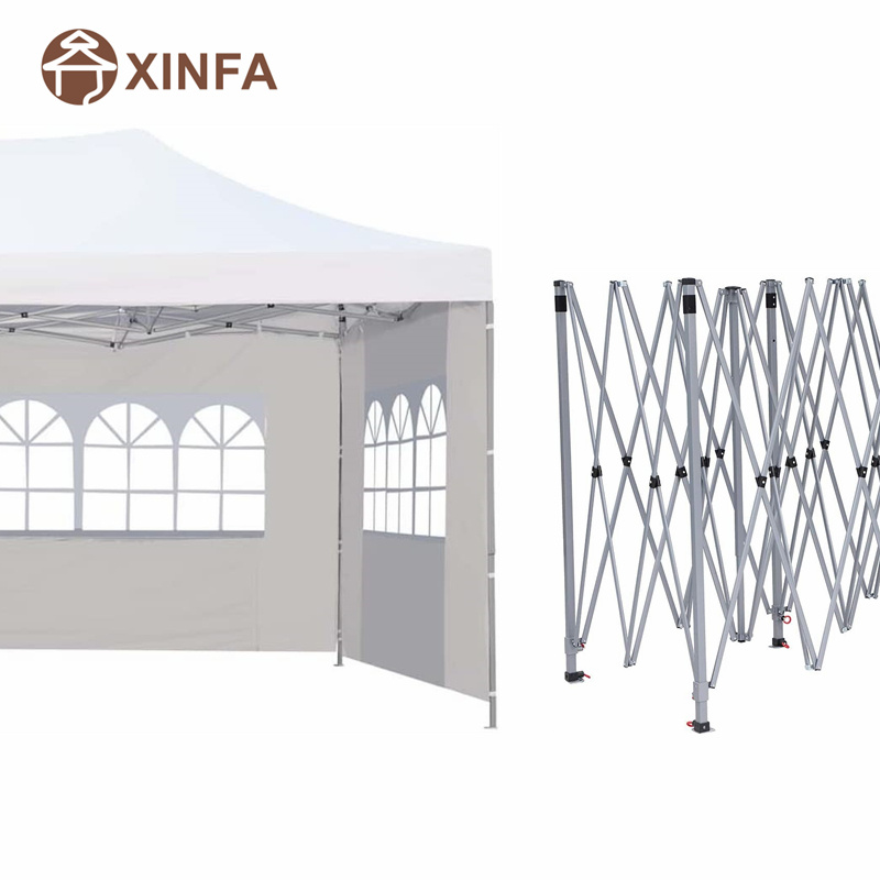 10x 20 ft Pop Up Canopy Party Wedding Bazebo Stan Shelter se 4 odnímatelnými bočními stěnami bílými
